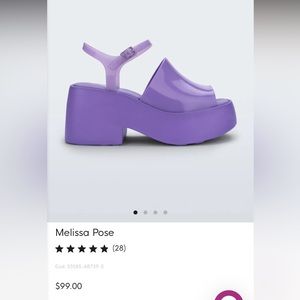 Melissa Pose Platform Sandal